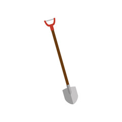 shovel tool isolated icon vector illustration design