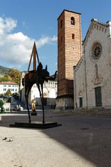 Italien, Toscana, Pietrasanta, Versilia, Städtereisen, Stadtansichten, Kunst, Kultur,...