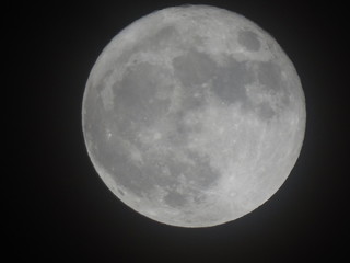 Upper frame shot of 2016 Super Moon