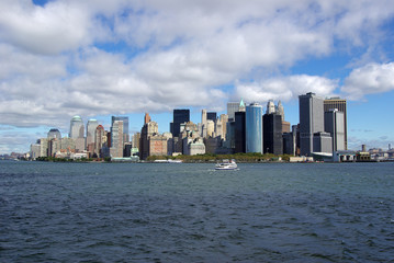 Naklejka premium Manhattan, New York