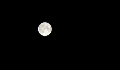 Obraz premium .Super moon in Thailand