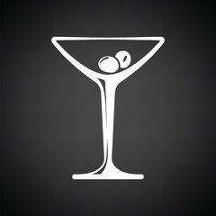 Cocktail glass icon