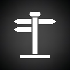Pointer stand icon