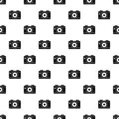 Camera pattern. Simple illustration of camera vector pattern for web