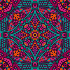 indian festive colorful ethnic tribal pattern