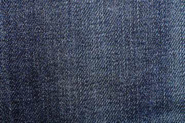 Texture of blue denim