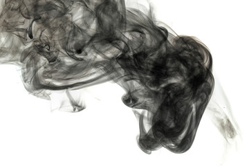 Abstract black smoke Weipa