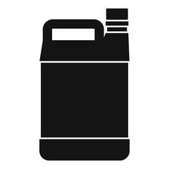 Jerrycan icon. Simple illustration of jerrycan vector icon for web