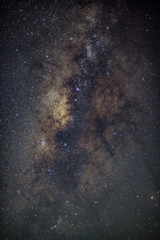 The center of the milky way galaxy, Night sky, Milky way close-up