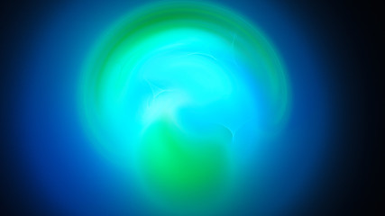 Luminous misty sphere. 3D surreal illustration. Sacred geometry. Mysterious psychedelic relaxation pattern. Fractal abstract texture. Digital artwork graphic astrology magic