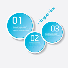 blue modern progress paper banners