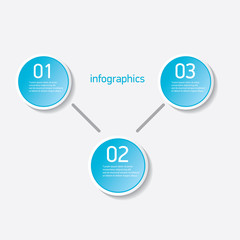 blue modern progress paper banners