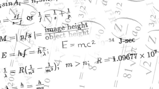Background of the changing physical formulas