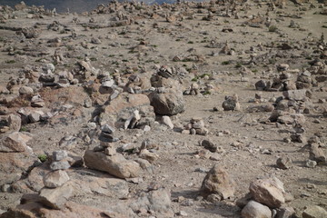 rock stacking