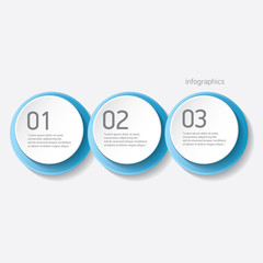 blue modern progress paper banners