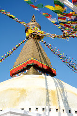 Boudhanath (also called Boudha, Bouddhanath or Baudhanath) is a buddhist stupa in Kathmandu, Nepal
