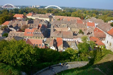 Fototapeta na wymiar Old Novi Sad, Vojvodina, Serbia
