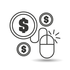 e-commerce onlne shopping icon vector illustration eps 10