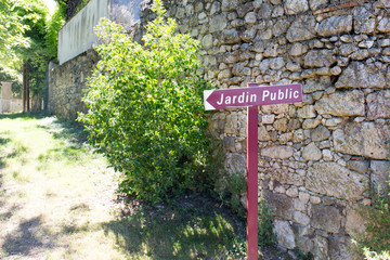French garden