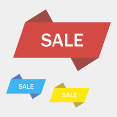 Origami Sale Labels