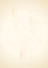 Grunge Paper. Vector, Illustration of A4 sheet of Paper Sheet. Grunge and worn style.