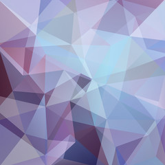 Abstract geometric style blue background. Vector illustration. Blue, purple colors
