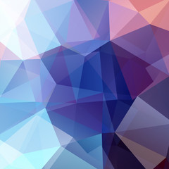 Abstract polygonal vector background. Colorful geometric vector illustration. Creative design template. Blue, pink colors