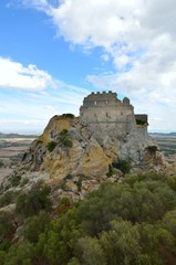 Fototapeta na wymiar Castle of Acquafredda