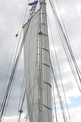 Segelschiff ,Mast, Yacht, Yachtseile