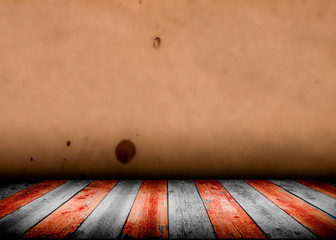 Room interior vintage 