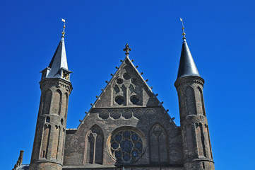Fototapeta na wymiar L'Aia, Den Haag, la Ridderzaal - Olanda - Paesi Bassi