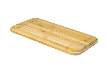 Cutting board isolated on white background