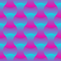 Abstract seamless background texture with holographic effect, blue and pink colors and shades. Vector illustration eps10