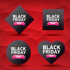 vector Black Friday sale poster or banner