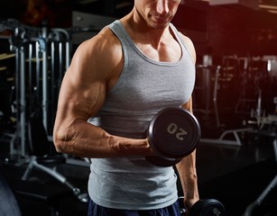Dumbbell biceps workout