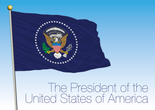 United States of America, flag of the President