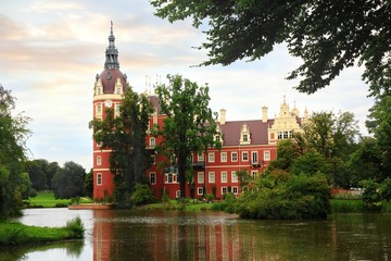 Palace in Bad Muskau Park, Germany