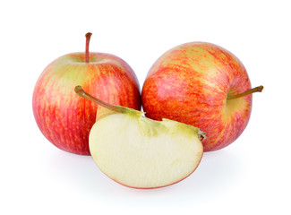 Fototapeta na wymiar apple on white background