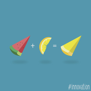 Innovation Represented with Fruit Fusion
