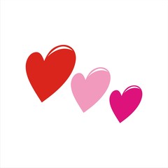 Happy and Love logo template 