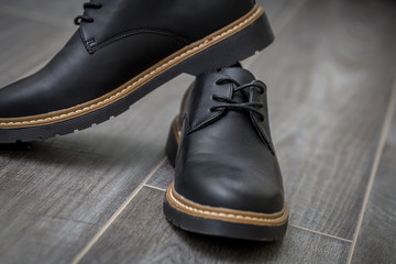 Classic stylish men's shoes