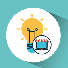 e-commerce concept idea creativity icon vector illustration eps 10