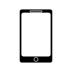 Smartphone icon. Device gadget technology and electronic theme. Isolated design. Vector illustration