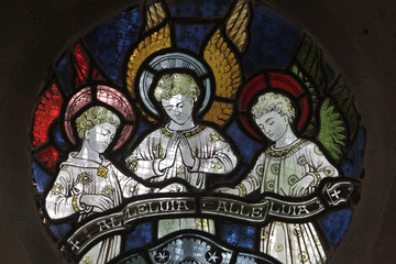 Alleluia. Church of St Peter and Paul. Turquie.