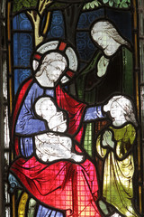 Obraz premium Jésus Enfant. Church of St Peter and Paul. Turquie.