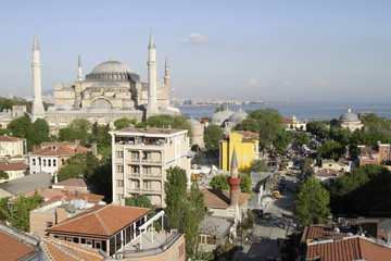 Obraz premium Hagia Sophia mosque. Turquie.