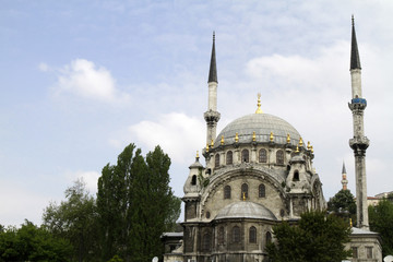 Fototapeta na wymiar Nusretiye Mosque. Turquie.