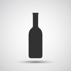 Beer bottle icon - Vector