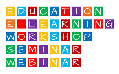 education, e-learning, workshop, seminar, webinar