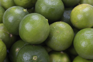 fresh lime as a background